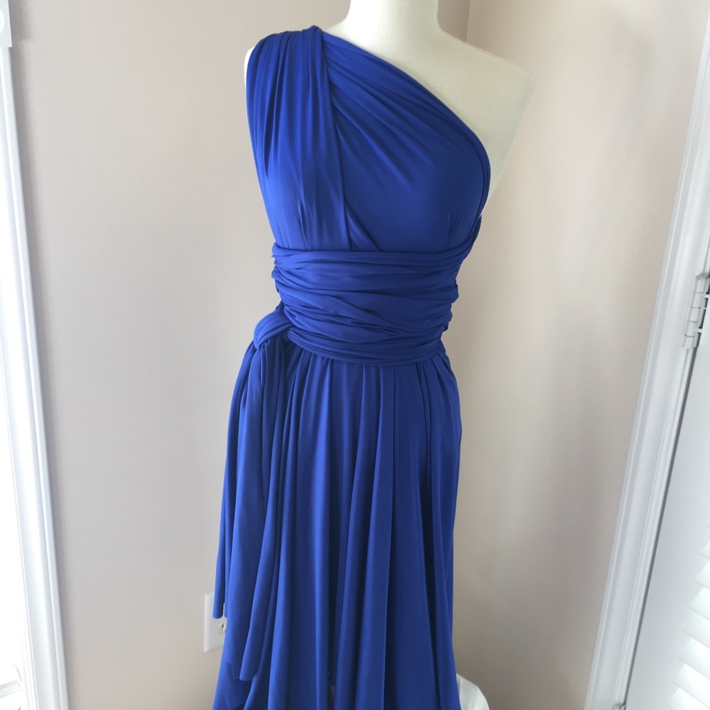 Saphire Blue Infiniti Dress - Picture 3 of 5